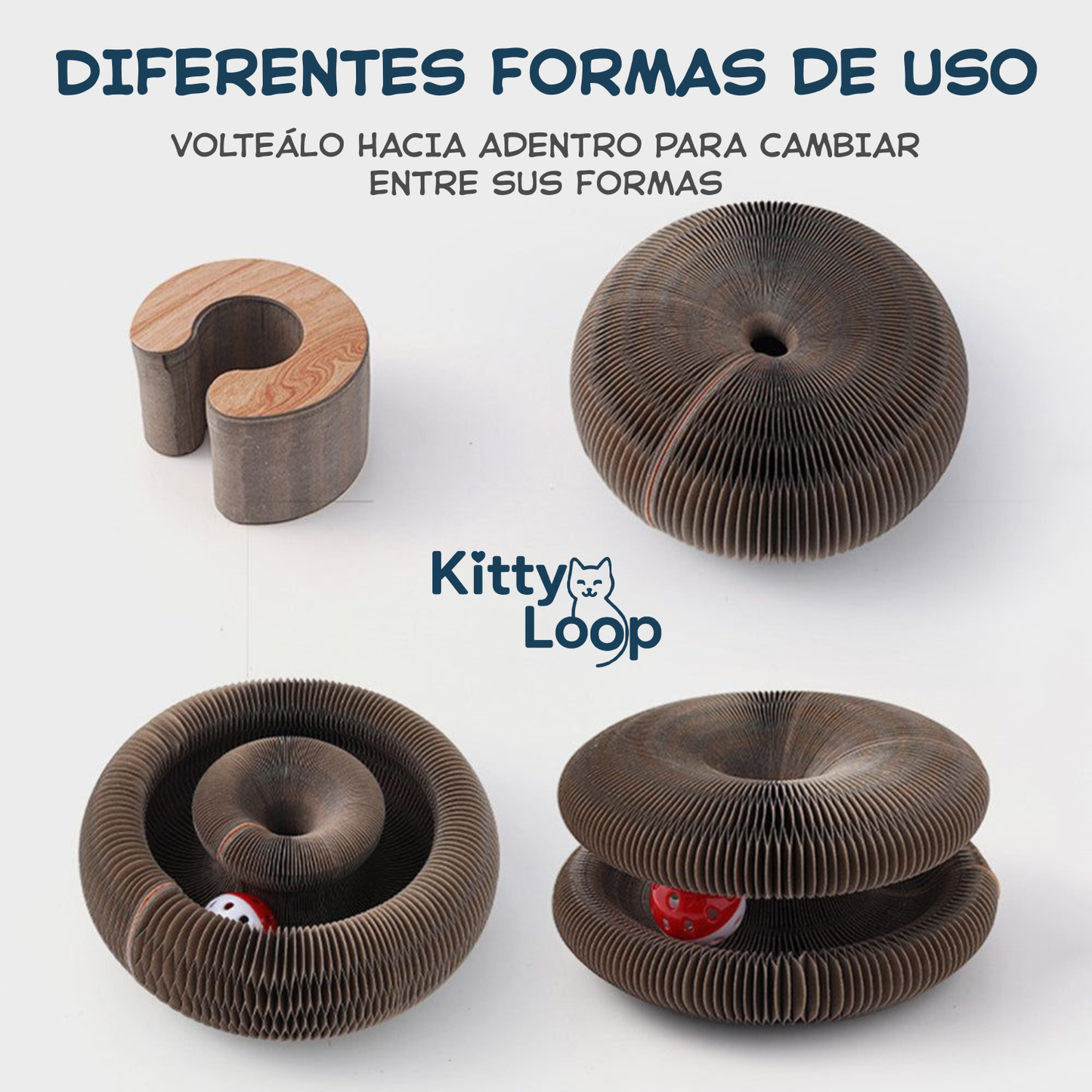 RASCADOR KITTY LOOP™ LIQUIDACIÓN - ULTIMAS UNIDADES