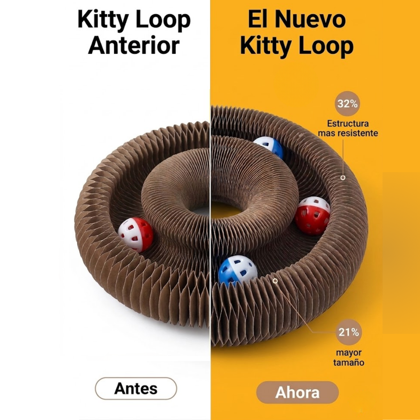 RASCADOR KITTY LOOP™ LIQUIDACIÓN - ULTIMAS UNIDADES